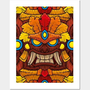 Tiki Mask Ariki Posters and Art